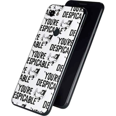 Looney Tunes Daffy Duck Youre Despicable Grid Google Pixel 3a XL Skin